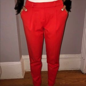 Bright red Kate Spade Trousers!! ♠️